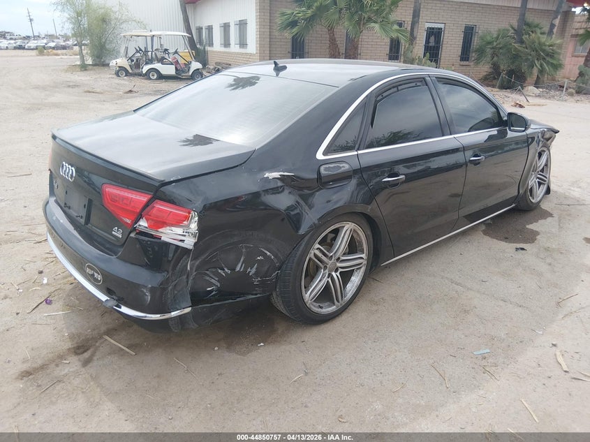 Vin: wauavafd7bn001364, lot: 45348065, audi a8 4.2 20114