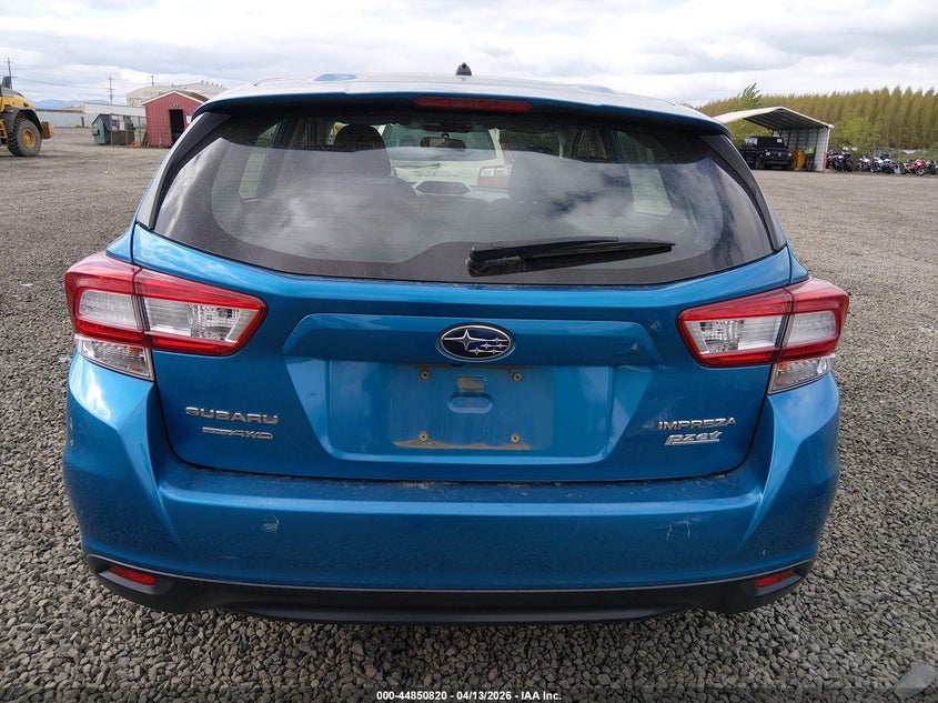 2017 Subaru Impreza 2.0 2.0I blue Lot 111044850820 Vin 4S3GTAA68H3719991