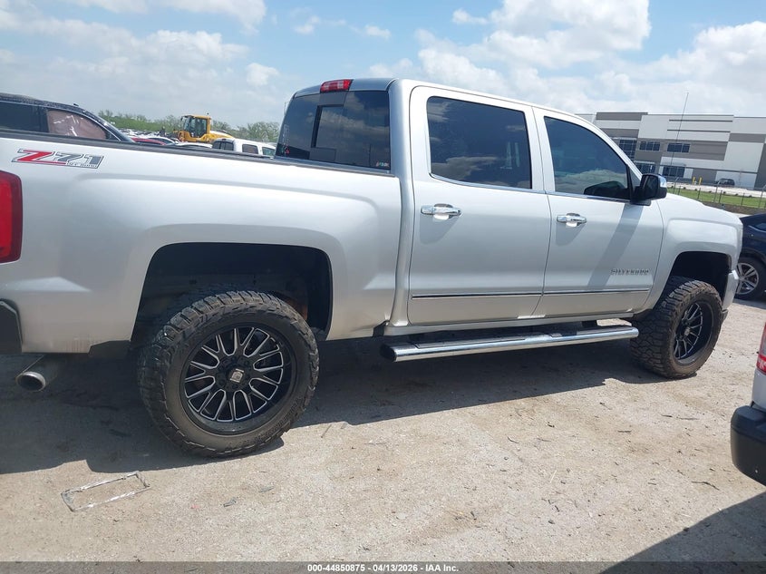 2016 Chevrolet Silverado 5.3 1500 2Lz silver Lot 111044850875 Vin 3GCUKSEC4GG232231