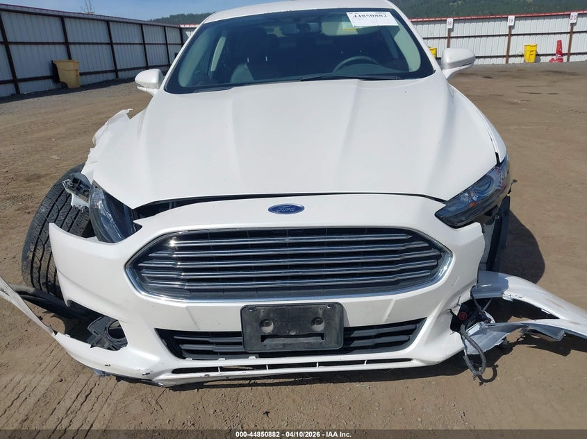 2015 Ford Fusion 1.5 Se white Lot 111044850882 Vin 3FA6P0HD8FR115294