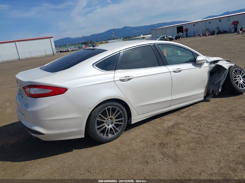 2015 Ford Fusion 1.5 Se white Lot 111044850882 Vin 3FA6P0HD8FR115294