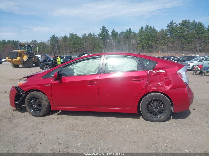 2013 Toyota Prius Two VIN: JTDKN3DU7D1682738 Lot: 44850883