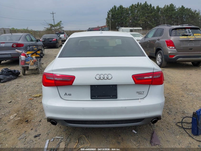 2014 Audi A6 3.0T Premium Plus VIN: WAUHGAFC4EN013833 Lot: 44850905