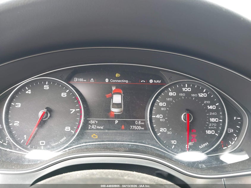 2014 Audi A6 3.0T Premium Plus VIN: WAUHGAFC4EN013833 Lot: 44850905