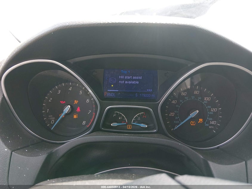 2013 Ford Focus Se VIN: 1FADP3F21DL174337 Lot: 44850913