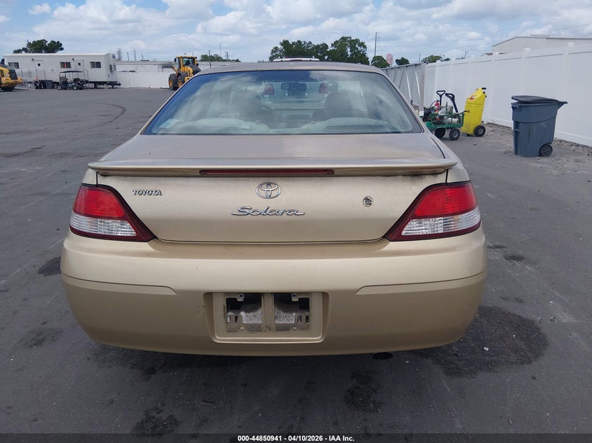2000 Toyota Camry Solara Se VIN: 2T1CG22P4YC404905 Lot: 44850941