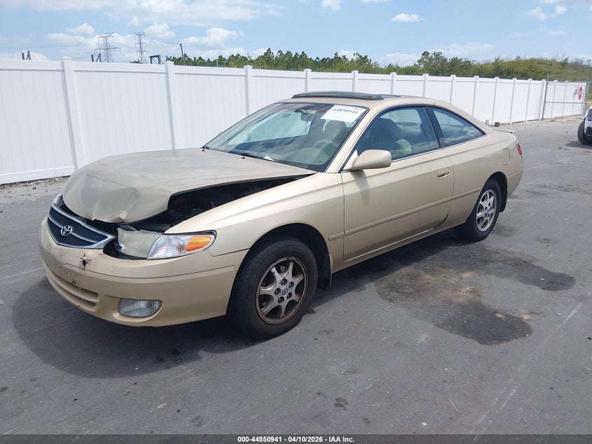 2000 Toyota Camry Solara Se VIN: 2T1CG22P4YC404905 Lot: 44850941