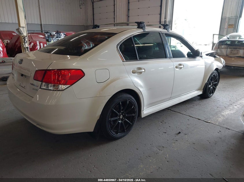 2011 Subaru LEGACY 2.5 2.5I Prem Awp white Lot 111044850967 Vin 4S3BMBC62B3242010