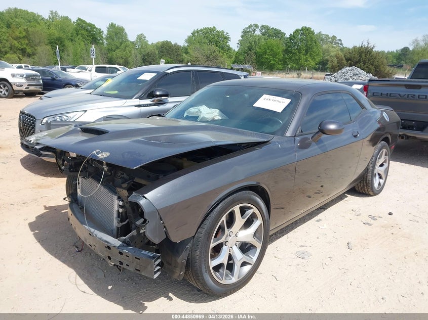2015 Dodge Challenger 3.6 Sxt Plus grey Lot 111044850969 Vin 2C3CDZBG6FH761446