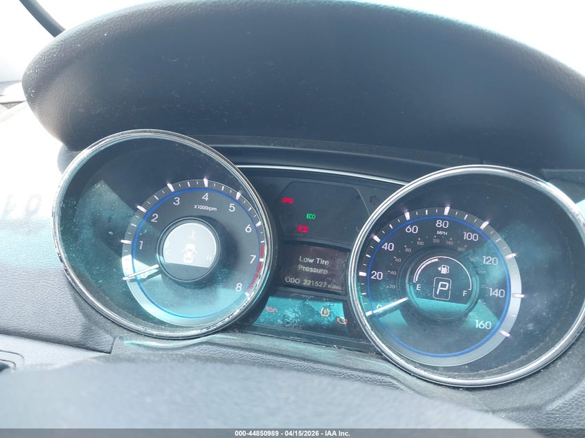 2013 Hyundai Sonata Gls VIN: 5NPEB4AC7DH749760 Lot: 44850989