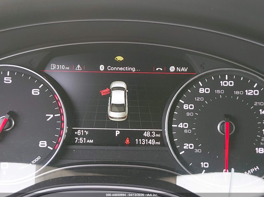 2012 Audi A6 3.0 Premium VIN: WAUHGAFC1CN157949 Lot: 44850994