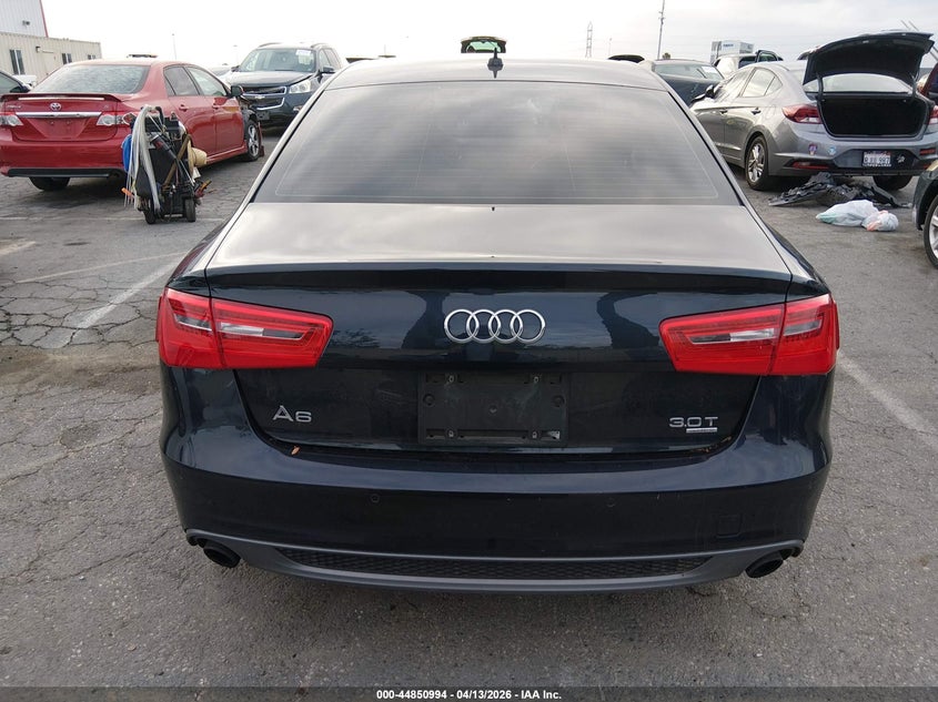 2012 Audi A6 3.0 Premium VIN: WAUHGAFC1CN157949 Lot: 44850994