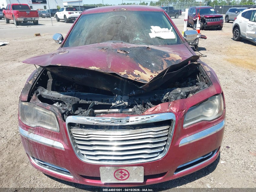 2014 Chrysler 300 3.6 brown Lot 111044851001 Vin 2C3CCAAG0EH118983