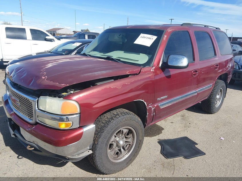 1GKEK13Z22J317442 2002 Gmc Yukon Sle photo 1