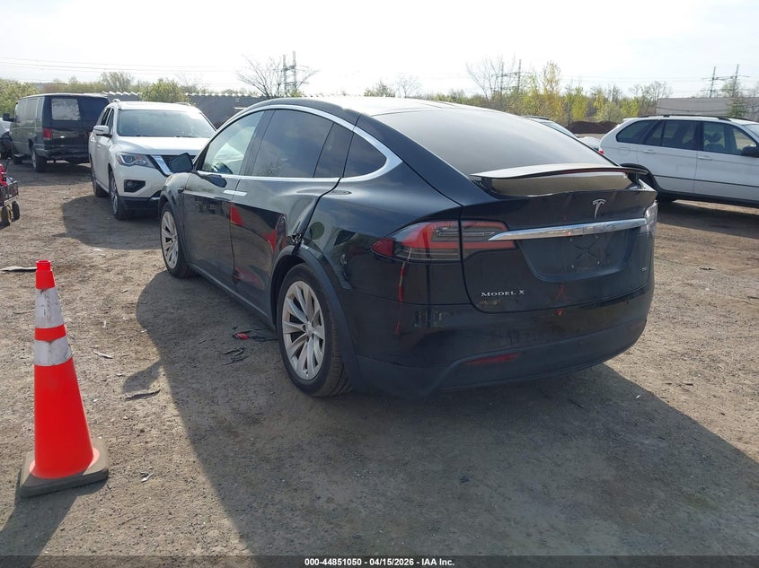 2018 Tesla Model x 100D/75D/P100D black Lot 111044851050 Vin 5YJXCBE28JF119655