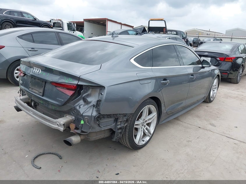 2019 Audi A5 2.0 45 Premium grey Lot 111044851064 Vin WAUENCF51KA078079
