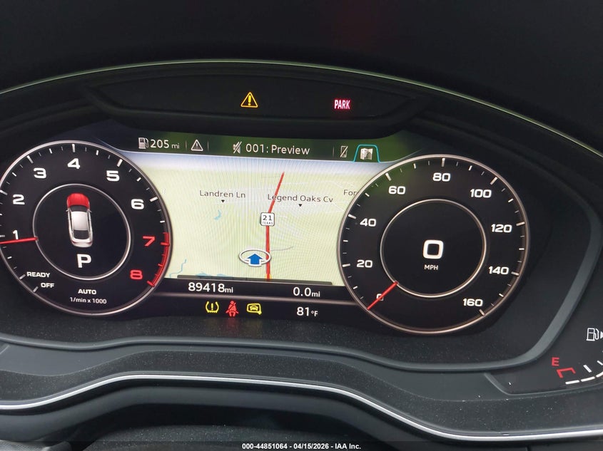 2019 Audi A5 45 Premium VIN: WAUENCF51KA078079 Lot: 44851064