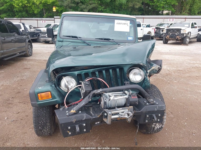 2001 Jeep Wrangler Sport VIN: 1J4FA49S61P335124 Lot: 44851091