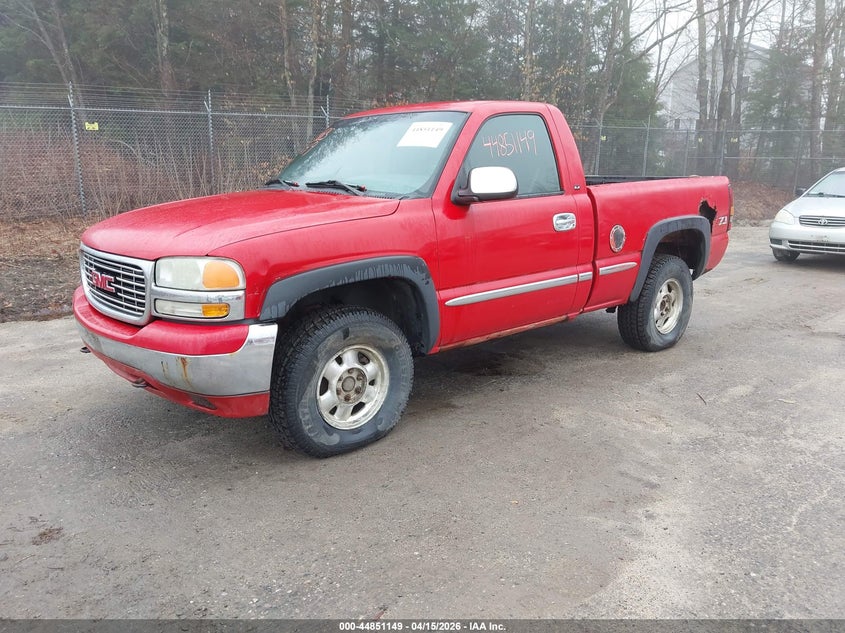 2002 GMC Sierra 1500 Sl/Sle/Standard