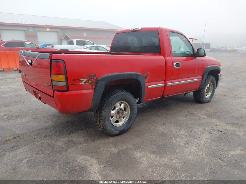 2002 GMC Sierra 1500 Sl/Sle/Standard