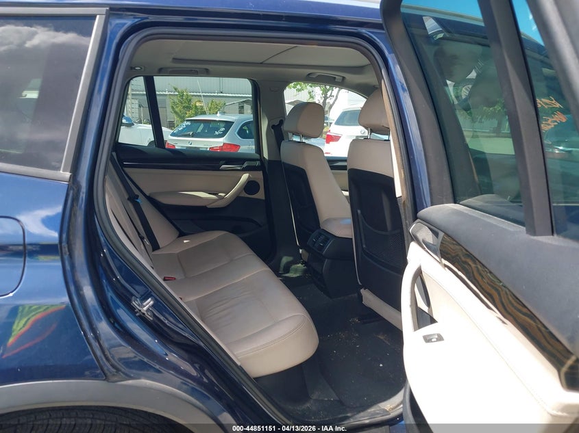 2012 BMW X3 xDrive28I VIN: 5UXWX5C52CL717317 Lot: 44851151