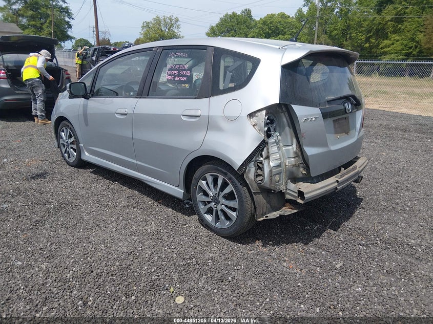 2013 Honda Fit 1.5 Sport silver Lot 111044851205 Vin JHMGE8H53DC005713