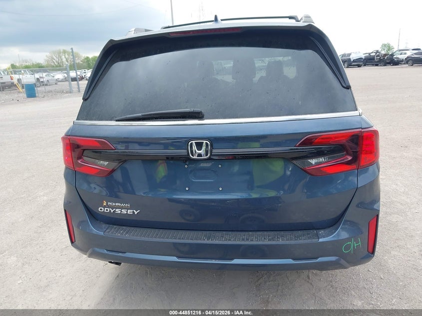 2025 Honda Odyssey Ex-L VIN: 5FNRL6H61SB051117 Lot: 44851216