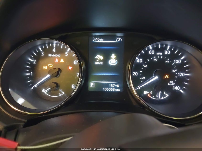 2017 Nissan Rogue Sl VIN: JN8AT2MV4HW024201 Lot: 44851240