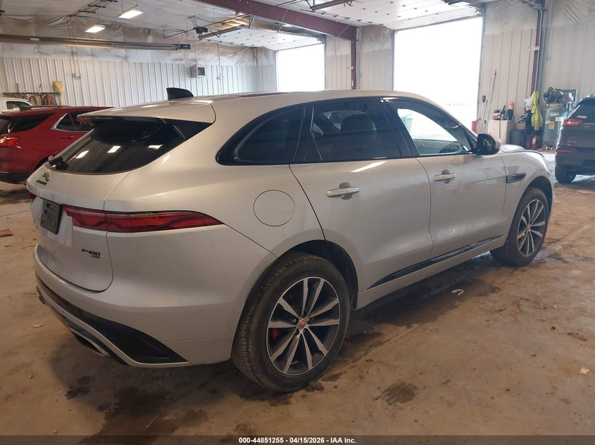 Vin: sadct2fu2pa712948, lot: 45348563, jaguar f-pace r-dynamic s p400 awd automatic 20234