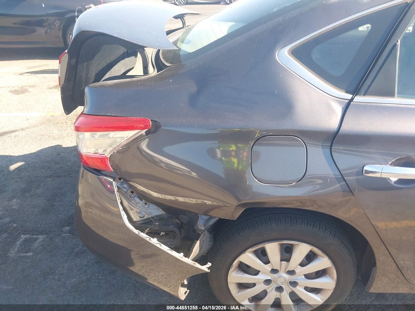 2015 Nissan Sentra Fe+ S/S/Sl/Sr/Sv VIN: 3N1AB7APXFY274231 Lot: 44851258