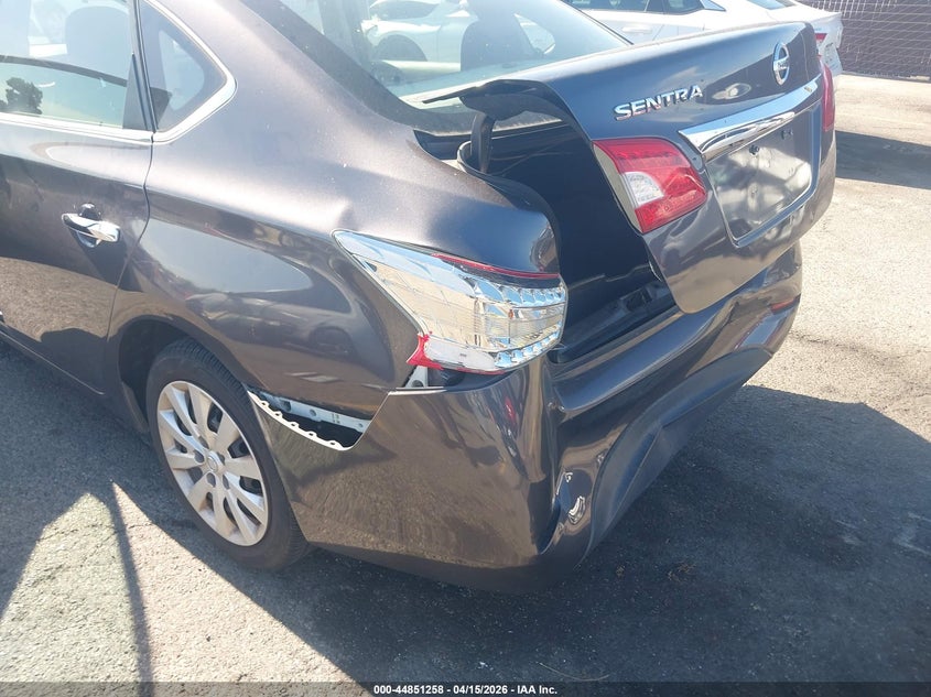 2015 Nissan Sentra Fe+ S/S/Sl/Sr/Sv VIN: 3N1AB7APXFY274231 Lot: 44851258