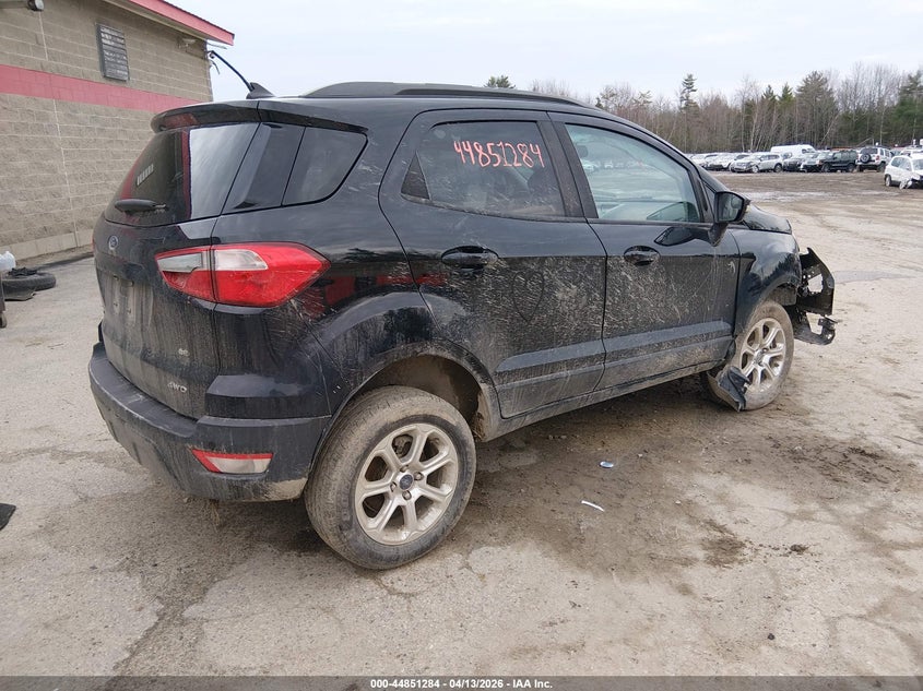 2019 Ford Ecosport 2.0 Ecosport Se black Lot 111044851284 Vin MAJ6S3GL3KC272880