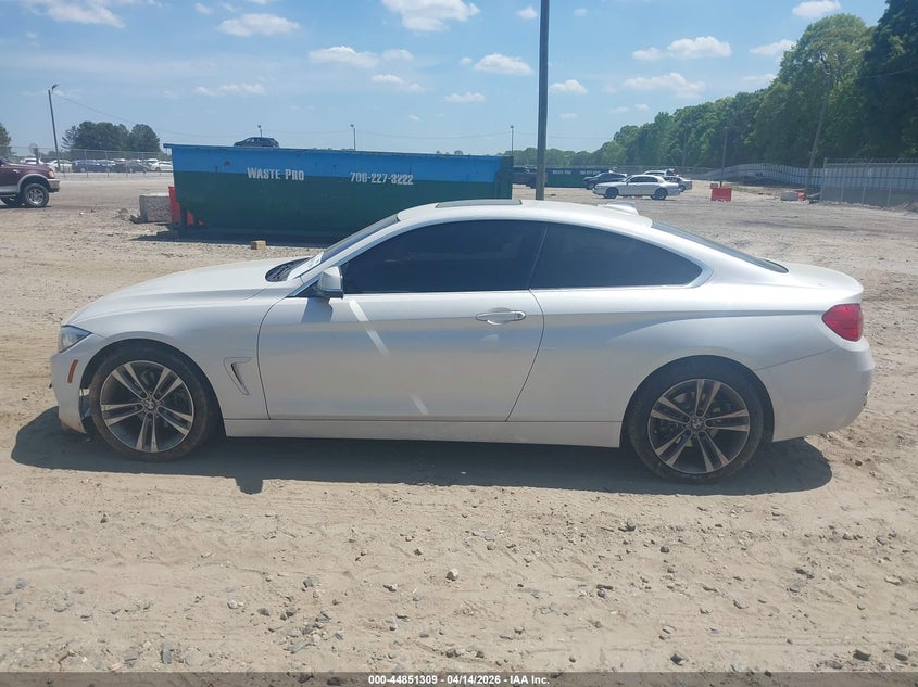 2017 BMW 430I VIN: WBA4R7C37HK895988 Lot: 44851309