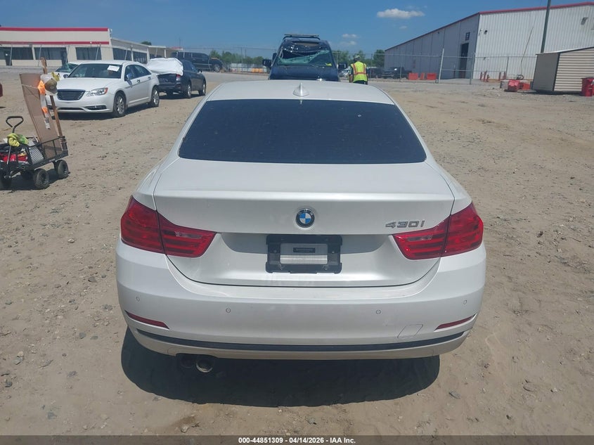 2017 BMW 430I VIN: WBA4R7C37HK895988 Lot: 44851309