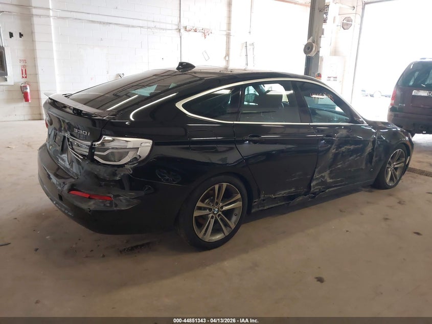 Vin: wba8z9c54jb219969, lot: 45348651, bmw 330i gran turismo xdrive 20184