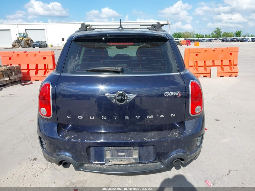 2014 Mini Countryman Cooper S VIN: WMWZC3C53EWP29215 Lot: 44851392