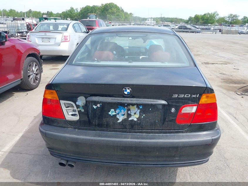 2001 BMW 330I VIN: WBAAV53401JR80033 Lot: 44851403