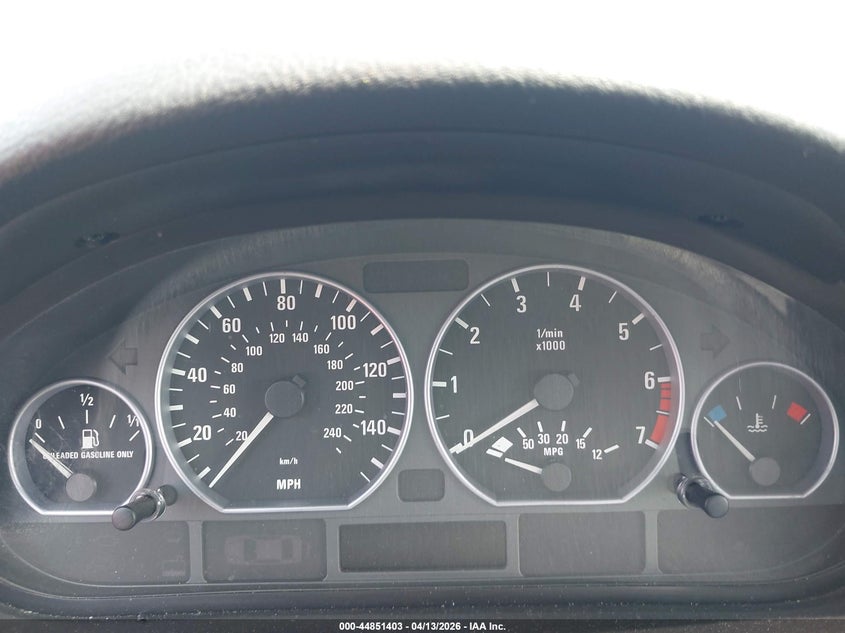 2001 BMW 330I VIN: WBAAV53401JR80033 Lot: 44851403