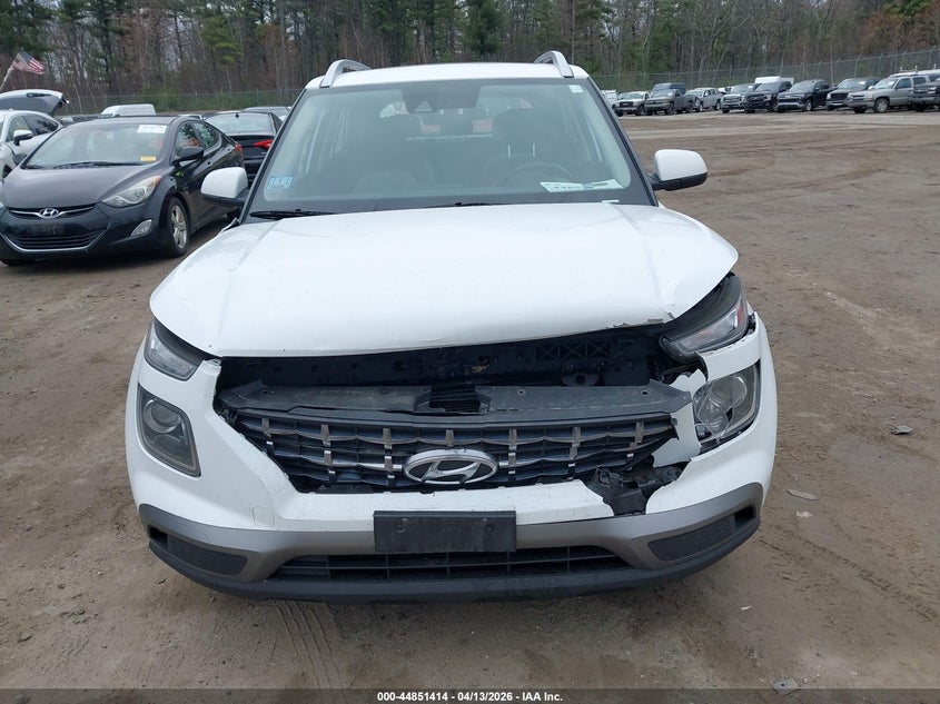 2020 Hyundai Venue Sel VIN: KMHRC8A32LU038585 Lot: 44851414