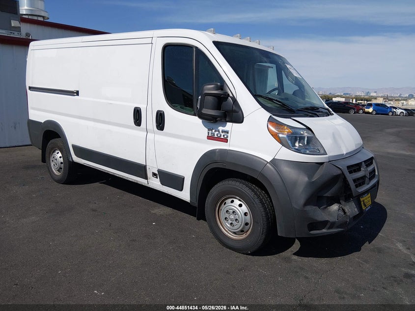 Vin: 3c6trvag1je155765, lot: 45348743, ram promaster 1500 low roof 136 wb 2018 img_1