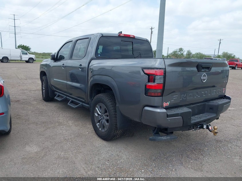 Vin: 1n6ed1ek8sn657769, lot: 45348758, nissan frontier sv 4x4 20253
