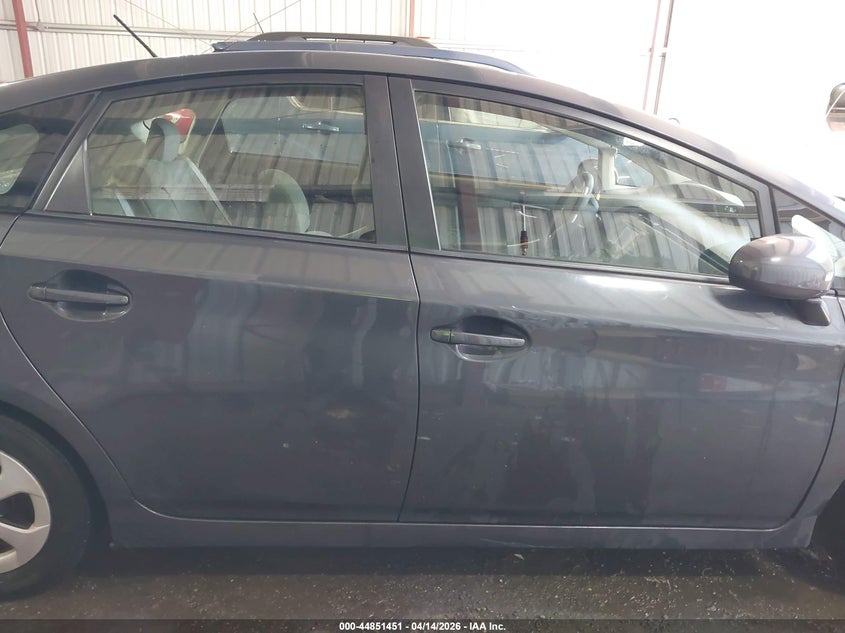 2013 Toyota Prius Two VIN: JTDKN3DU9D1644332 Lot: 44851451