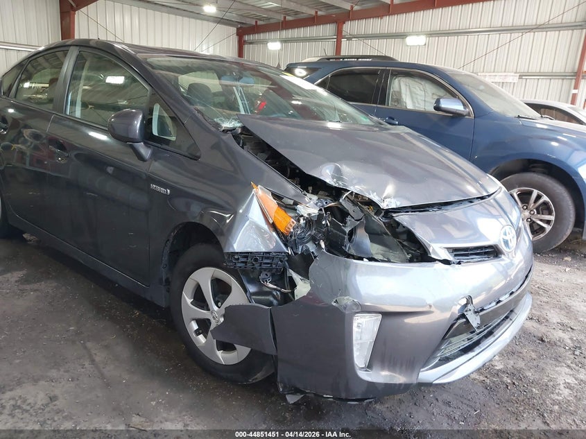2013 Toyota Prius Two VIN: JTDKN3DU9D1644332 Lot: 44851451