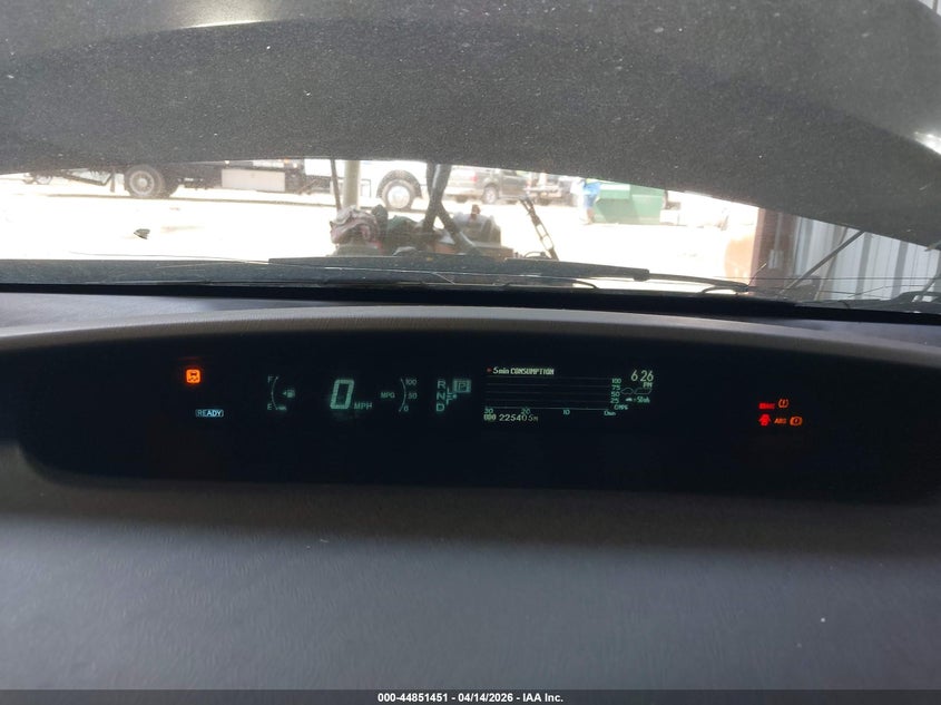 2013 Toyota Prius Two VIN: JTDKN3DU9D1644332 Lot: 44851451