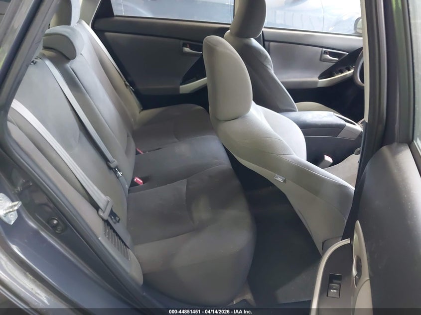 2013 Toyota Prius Two VIN: JTDKN3DU9D1644332 Lot: 44851451