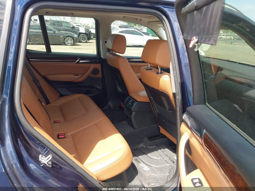 2016 BMW X3 xDrive28I VIN: 5UXWX9C50G0D78509 Lot: 44851453