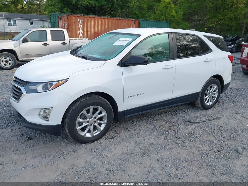 2020 Chevrolet Equinox Fwd Ls 2GNAXHEV7L6204753 photo 1