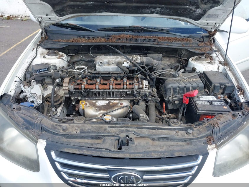 2009 Kia Spectra Ex VIN: KNAFE222795654982 Lot: 44851498