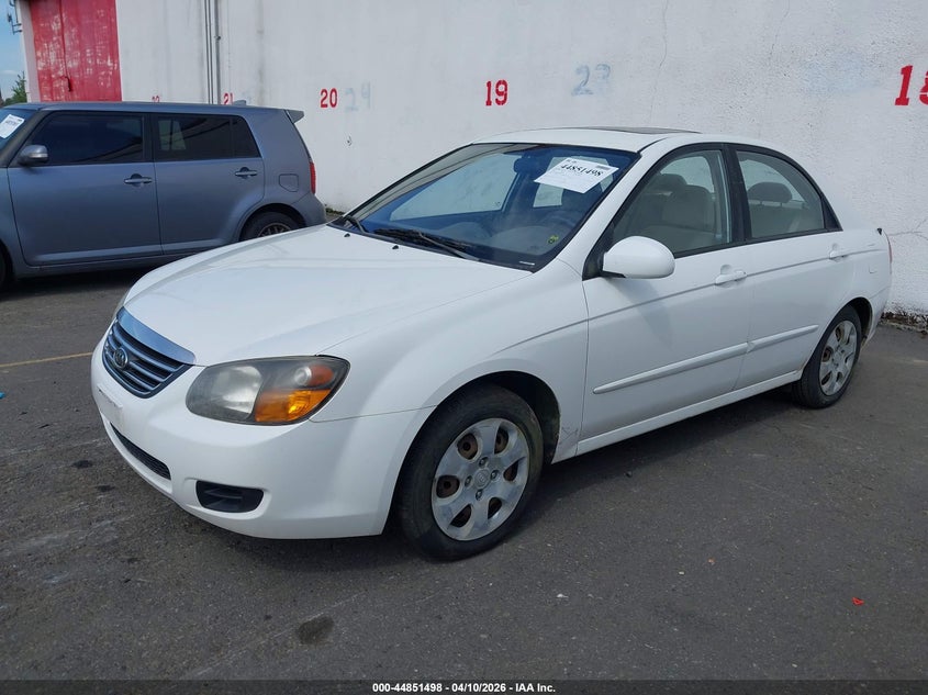 2009 Kia Spectra Ex VIN: KNAFE222795654982 Lot: 44851498