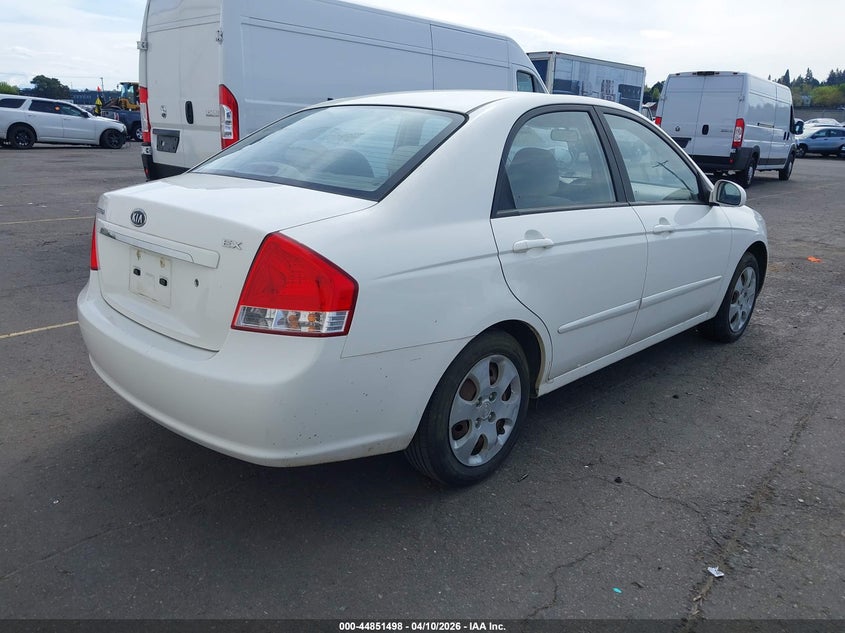 2009 Kia Spectra Ex VIN: KNAFE222795654982 Lot: 44851498
